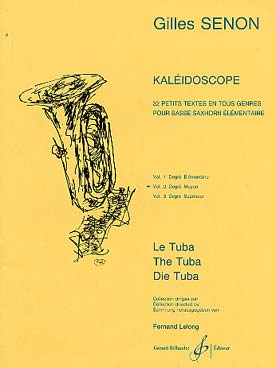 Illustration de Kaléidoscope, 32 textes en tous genres pour saxhorn basse - Vol. 2 : moyen