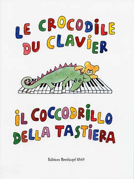 Illustration crocodile du clavier (le)
