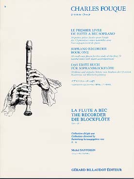 Illustration fouque 1er livre de flute a bec soprano