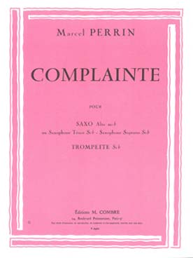 Illustration de Complainte (saxophone ténor)