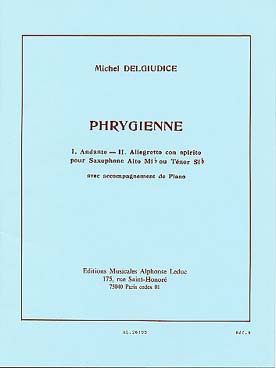 Illustration de Phrygienne (saxophone ténor ou alto)