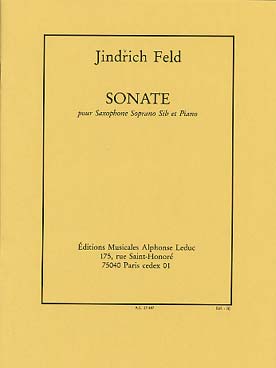 Illustration feld sonate (saxophone soprano)