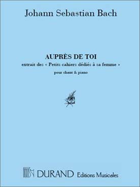 Illustration de Auprès de toi (chant-piano)