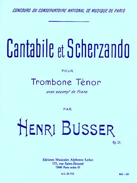 Illustration de Cantabile et scherzando op. 51