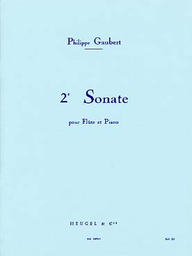 Illustration gaubert sonate n° 2