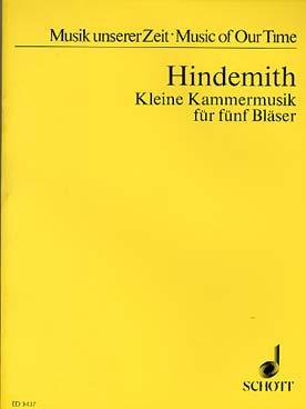 Illustration hindemith kleine kammermusik op. 24/2