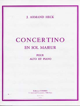 Illustration de Concertino op. 40 en sol M