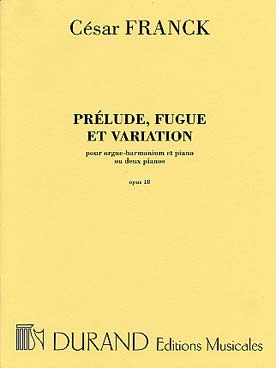 Illustration de Prélude, fugue et variation op. 18