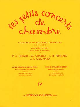 Illustration petits concerts de chambre vol. 4