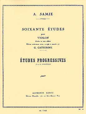 Illustration de 60 Études (rév. Catherine) - Vol. 2 : études progressives op. 32