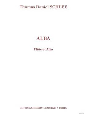 Illustration schlee alba pour flute et alto