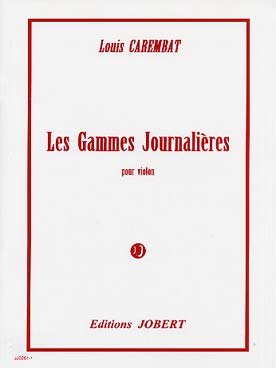 Illustration carembat les gammes journalieres