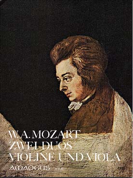 Illustration mozart duos pour violon et alto