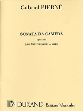 Illustration de Sonate da camera op. 48 en ut M pour flûte, violoncelle et piano