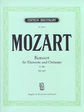Illustration de Concerto K 622 en la M pour clar. en la