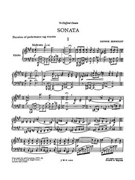 Illustration berkeley sonate op. 20