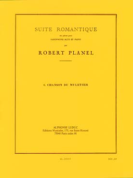 Illustration de Suite romantique, 6 pièces - N° 6 : Chanson du muletier