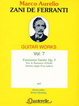 Illustration de Œuvres complètes pour guitare - Vol. 7 : Fantaisie variée op. 7