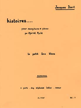 Illustration de Le Petit âne blanc