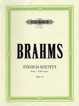 Illustration brahms sextuor a cordes op. 18 en si b