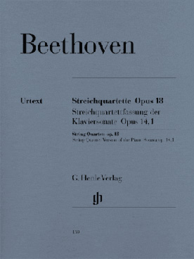 Illustration beethoven quatuors op. 18 n° 1 a 6