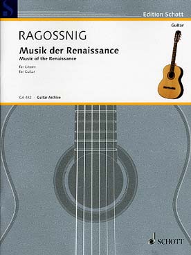 Illustration de RENAISSANCE Musique de la renaissance (Ragossnig)