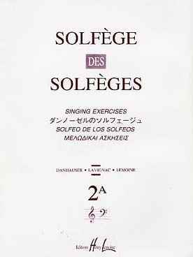 Illustration solfege des solfeges 2a 2 cles a/a