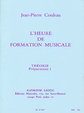 Illustration de L'Heure de formation musicale - Théorie - Niveau P 1
