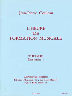 Illustration de L'Heure de formation musicale - Théorie - Niveau E 1
