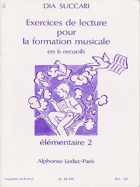 Illustration de Exercices de lecture pour la formation musicale - Vol. 6 : E 2