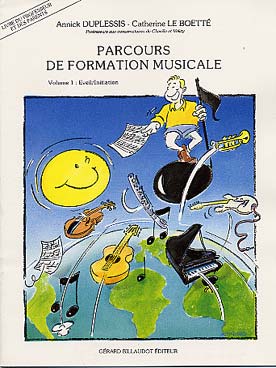 Illustration de Parcours de formation musicale Vol. 1 : Éveil / initiation - Livre professeur et parents