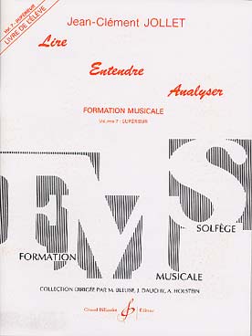 Illustration de Lire, entendre, analyser - Vol. 7 : Supérieur, livre de l'élève