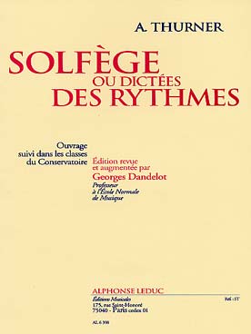 Illustration de Solfège ou dictées des rythmes