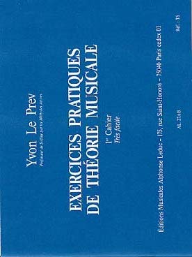 Illustration de Exercices pratiques de théorie musicale - Vol. 1 (très facile)