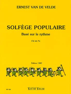 Illustration de Solfège populaire B, clé de fa