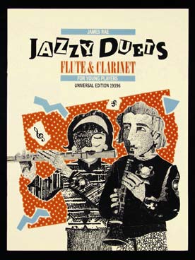 Illustration rae jazzy duets flute et clarinette