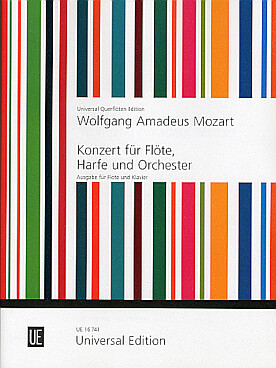 Illustration de Concerto K 299 en do M pour flûte et harpe, tr. Kontarsky pour flûte et piano