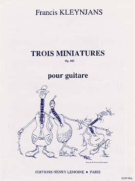 Illustration de 3 Miniatures op. 102    