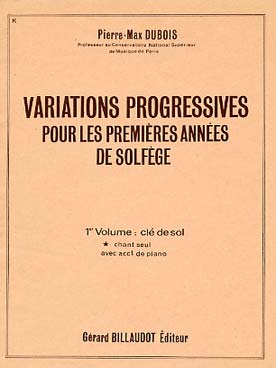 Illustration dubois variations progress. vol. 1 eleve