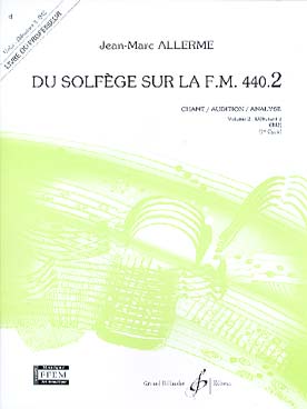 Illustration allerme jm solfege sur fm 440.2 c/a/a pr