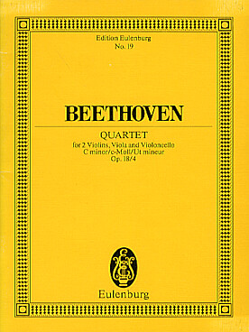 Illustration beethoven quatuor op.  18/4 en do min