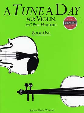 Illustration a tune a day vol. 1 violon