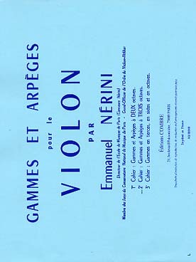 Illustration de Gammes et arpèges - Vol. 2 : à 3 octaves