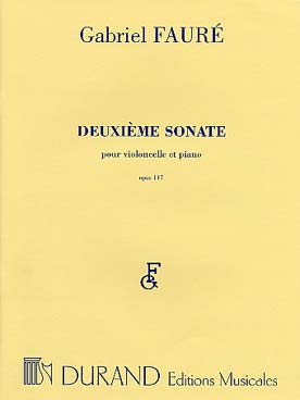 Illustration faure sonate n° 2 op. 117