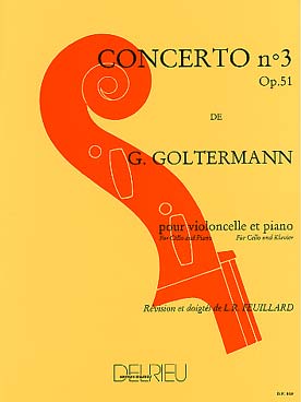 Illustration goltermann concerto n° 3 op. 51 si min