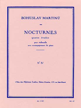 Illustration de Nocturnes, 4 études - N° 4