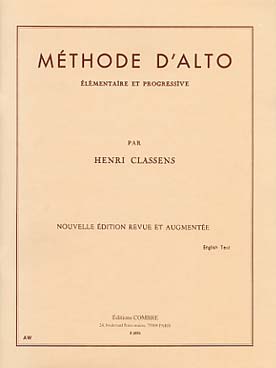 Illustration de Méthode d'alto élémentaire et progressive