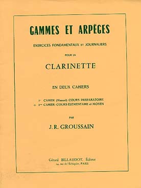 Illustration groussain gammes et arpeges vol. 2