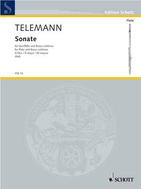 Illustration telemann sonate en re maj