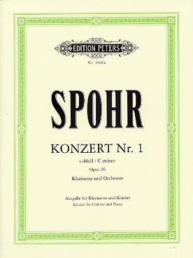 Illustration spohr concerto n° 1 op. 26 en do min